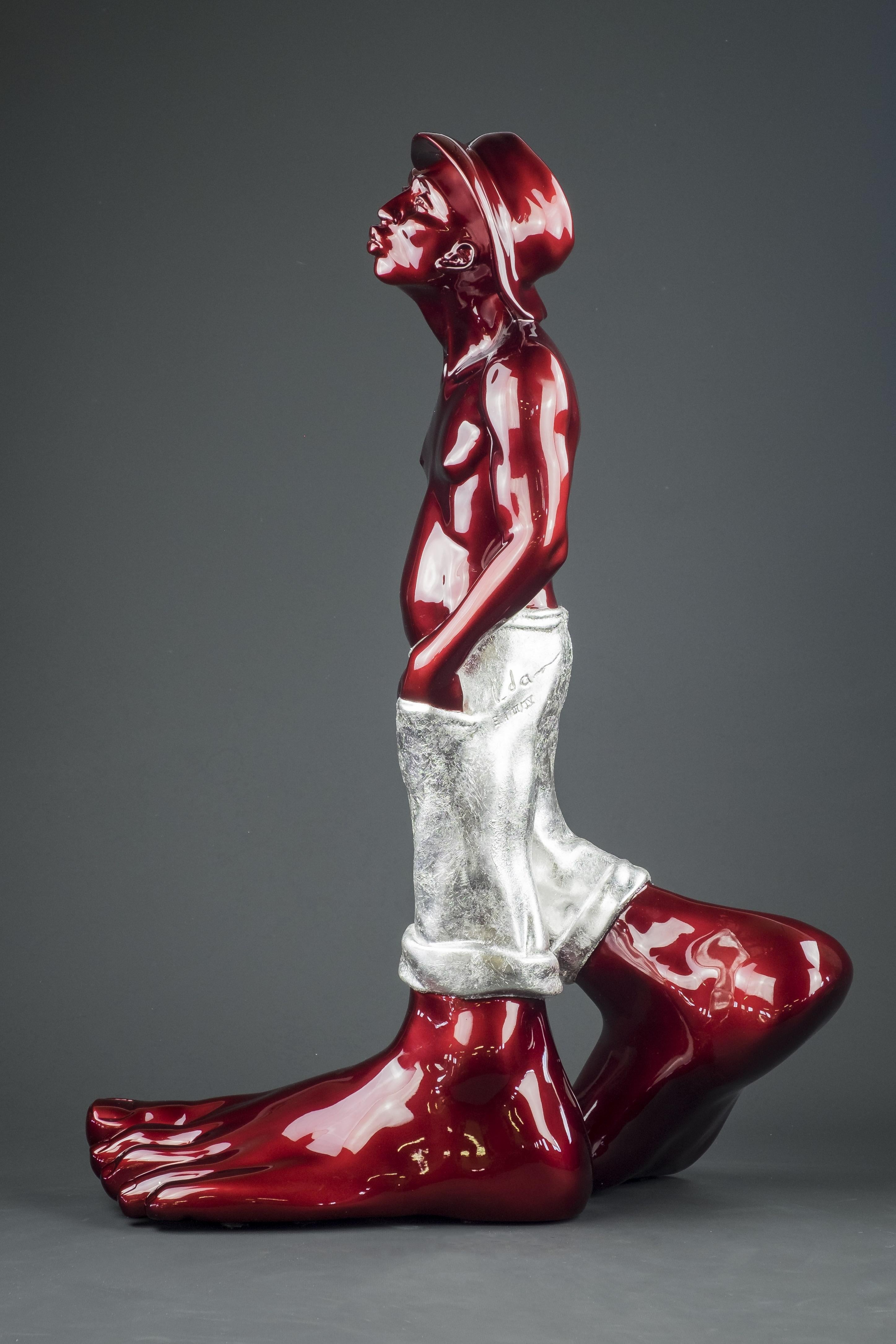 Le Siffleur 50 - Sculpture en résine, 2022 en vente 2