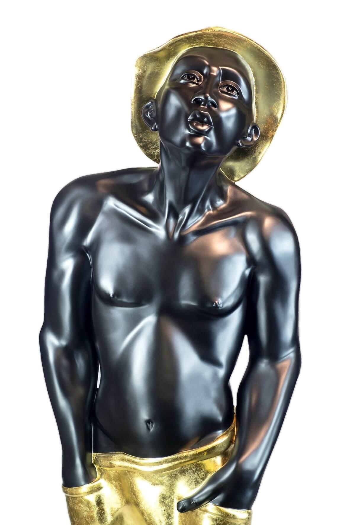 Le Siffleur 85 - Sculpture en résine, 2022 en vente 1