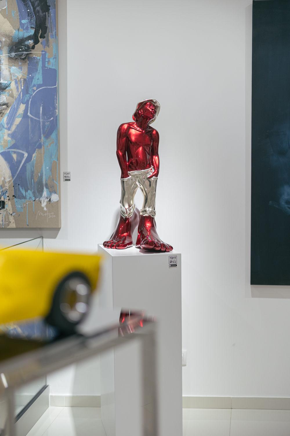Le Siffleur 85 - Resin Sculpture, 2022 For Sale 3