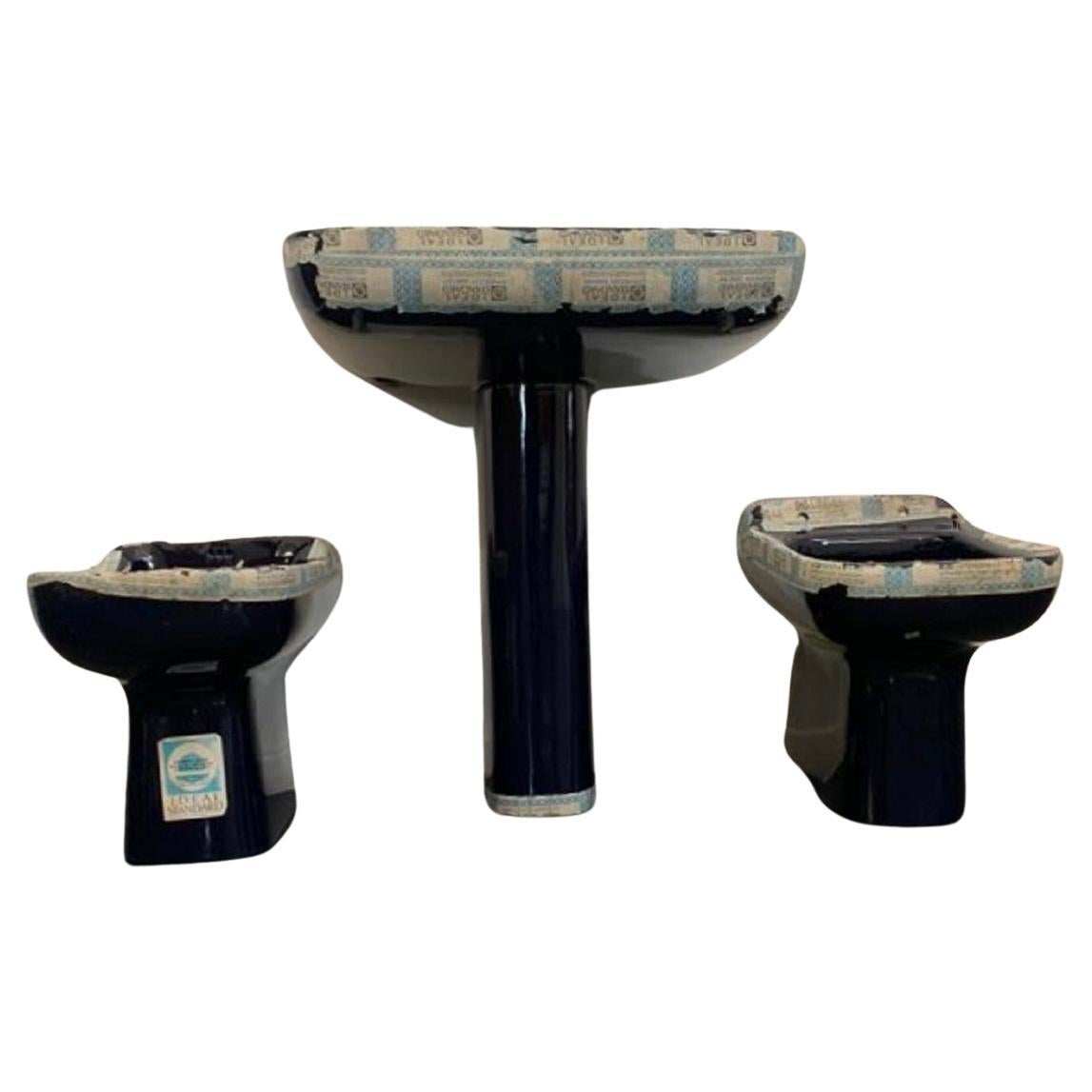 Ideal Standard Basin von Paolo Tilche, 4er-Set, 1970er-Jahre