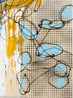 "Idee" di Detlef Hagenbäumer tecnica mista su tela