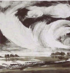 Idelle Weber - Idelle Weber, Cambridge Series A-17, 1992, monotype sheet, handmade paper Idelle Weber, Cambridge Series A-17, 1992, monotype sheet, handmade paper