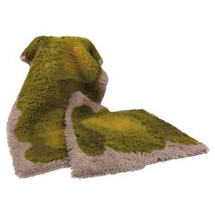 Identical Pair of Mid-Century Dutch Shag Rugs by Desso, 1970s