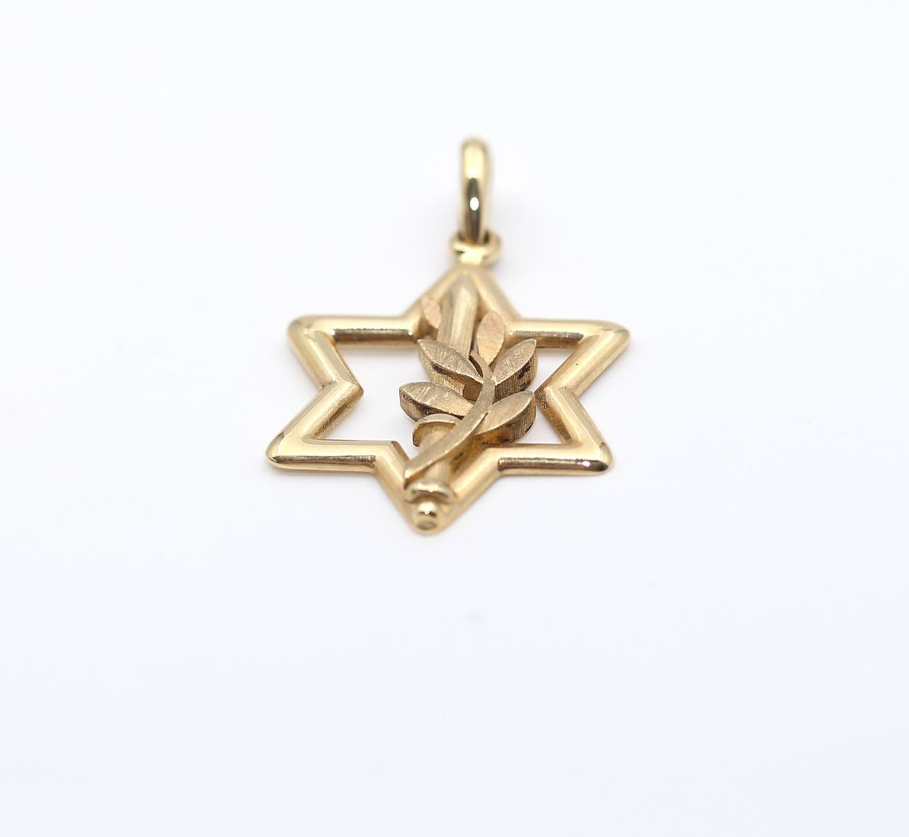 IDF Pendant 18K Yellow Gold Israel Defence Forces, 2023 In New Condition In Herzelia, Tel Aviv