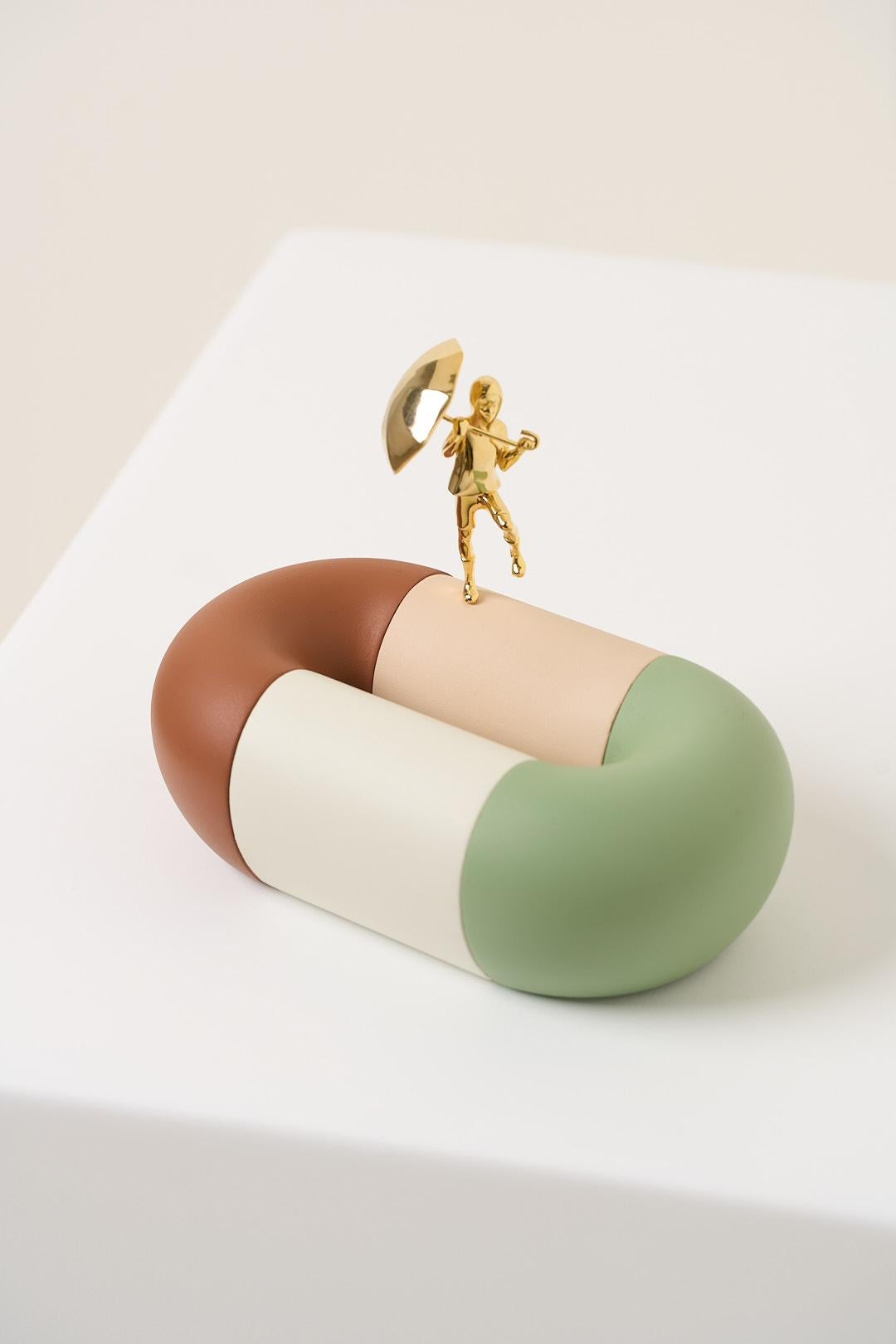 Brésilien Série Idílio, Sculpture de table PLA Boy en vente