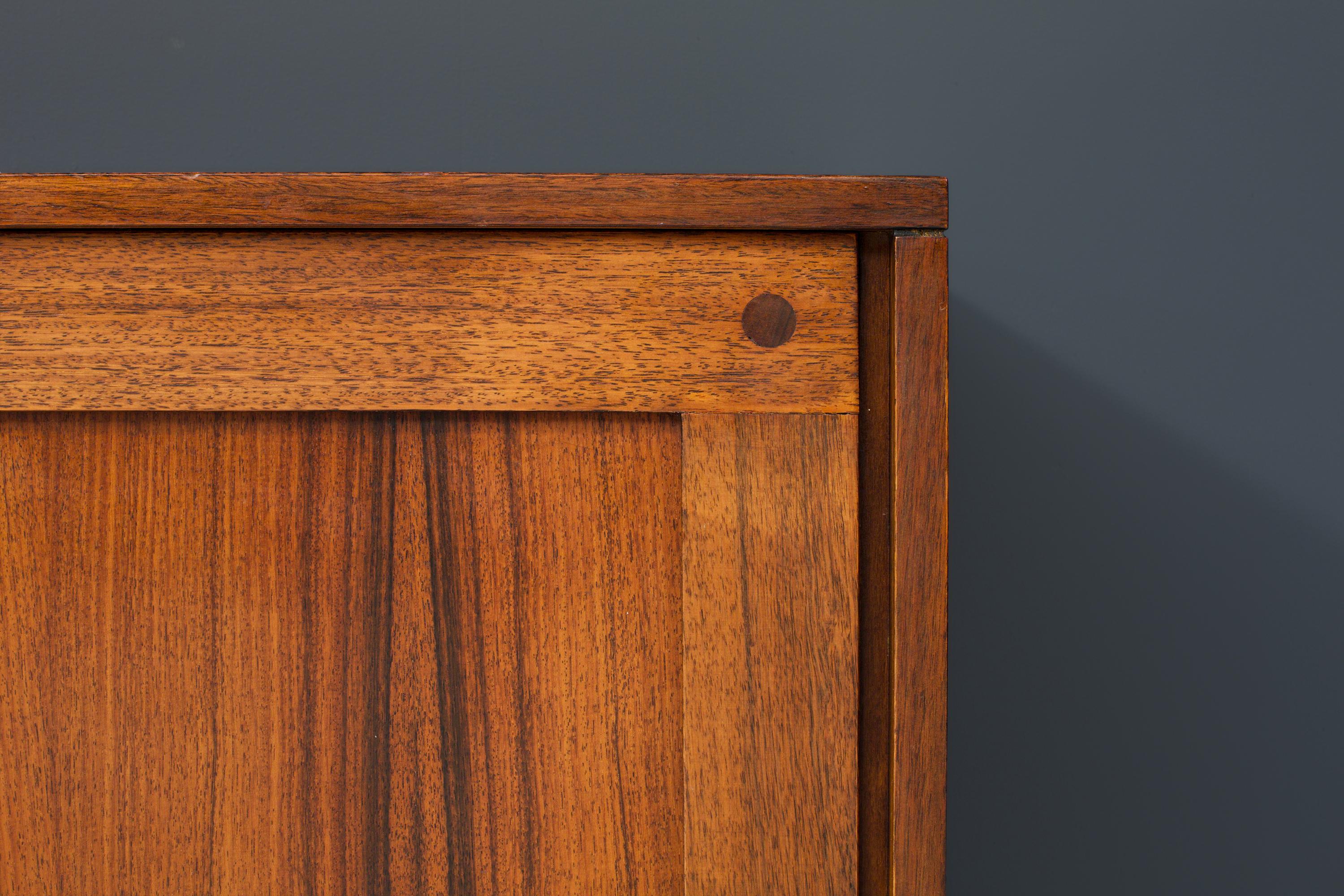 Idiosyncratic Italian Credenza with Flared Feet, 1960's 1