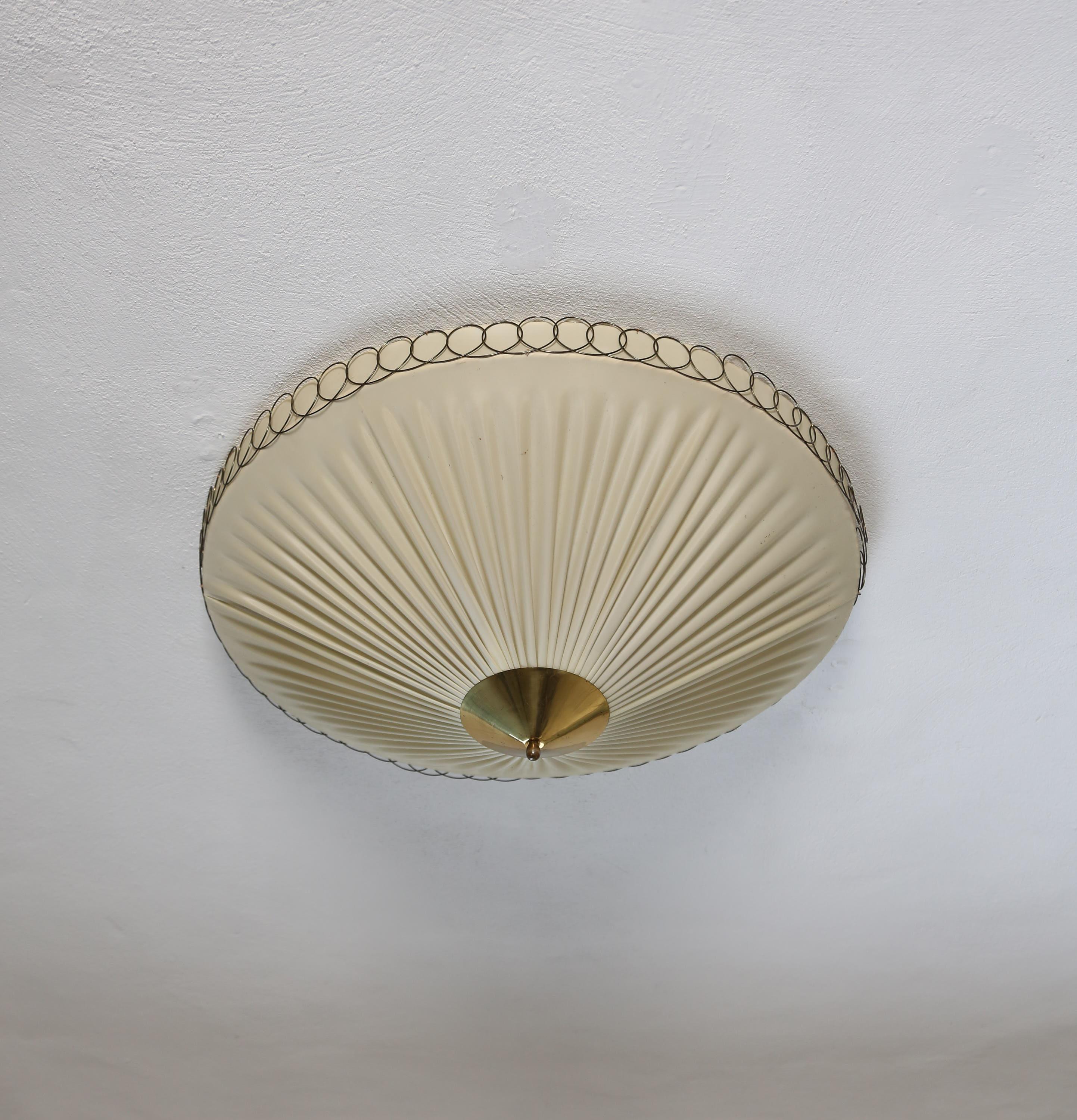 Idman Ceiling Light / Sconce, Finland, 1950s 3