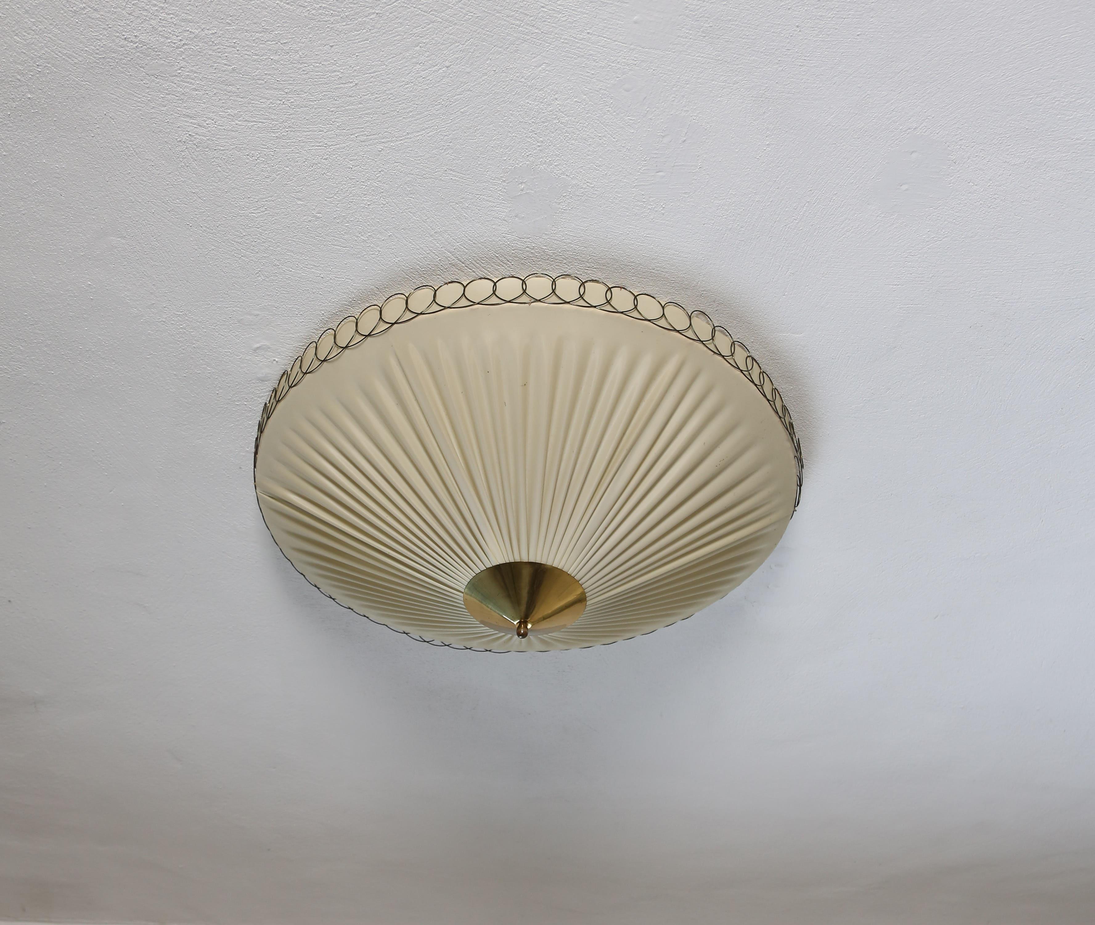 Idman Ceiling Light / Sconce, Finland, 1950s 4