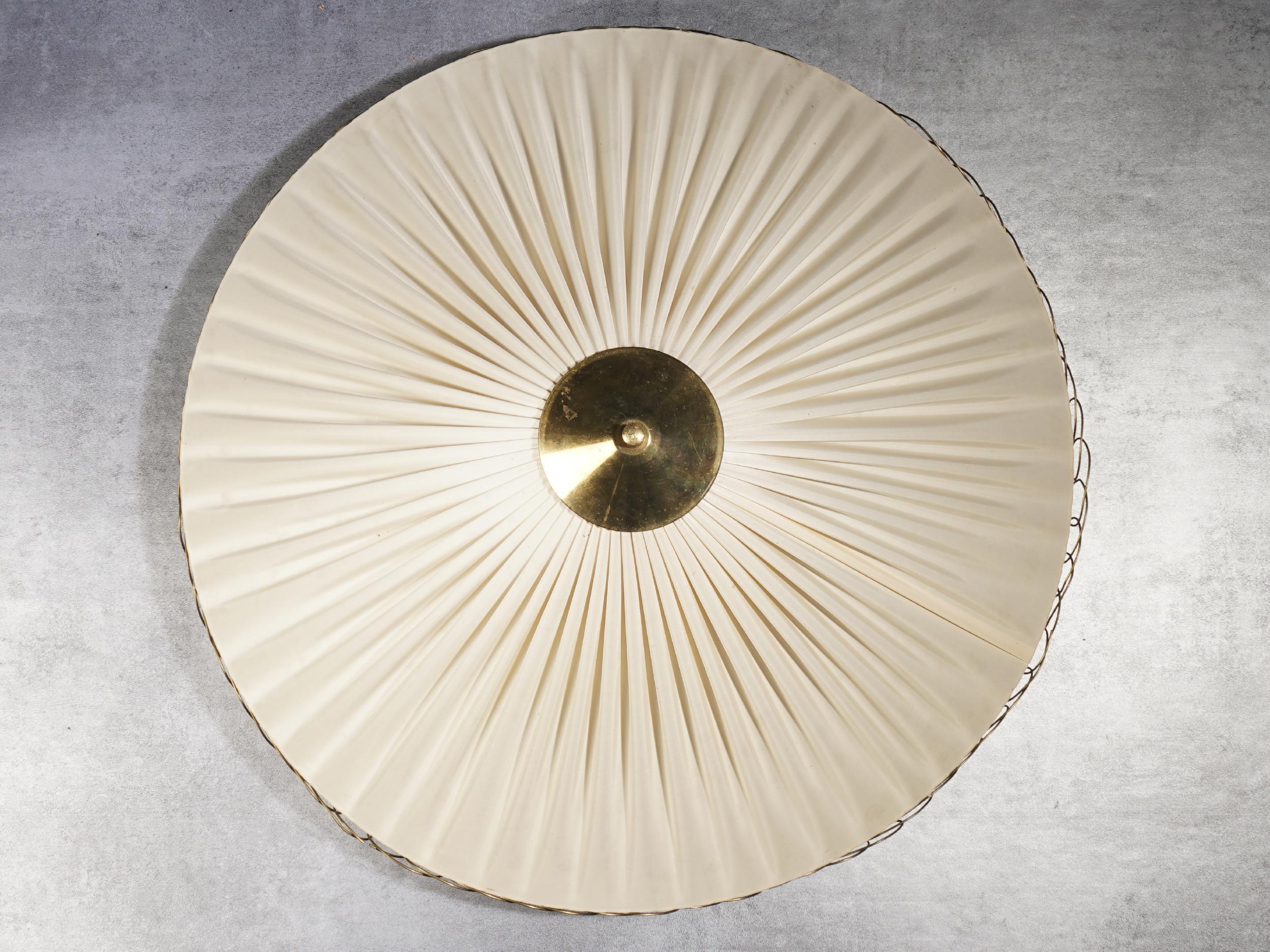 Scandinavian Modern Idman Ceiling Light / Sconce, Finland, 1950s