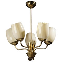Idman Chandelier / Pendant Ceiling Light, Finland, 1950s