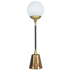 IDO-TB3 Brass Glass Lamp, Flow 2 Collection