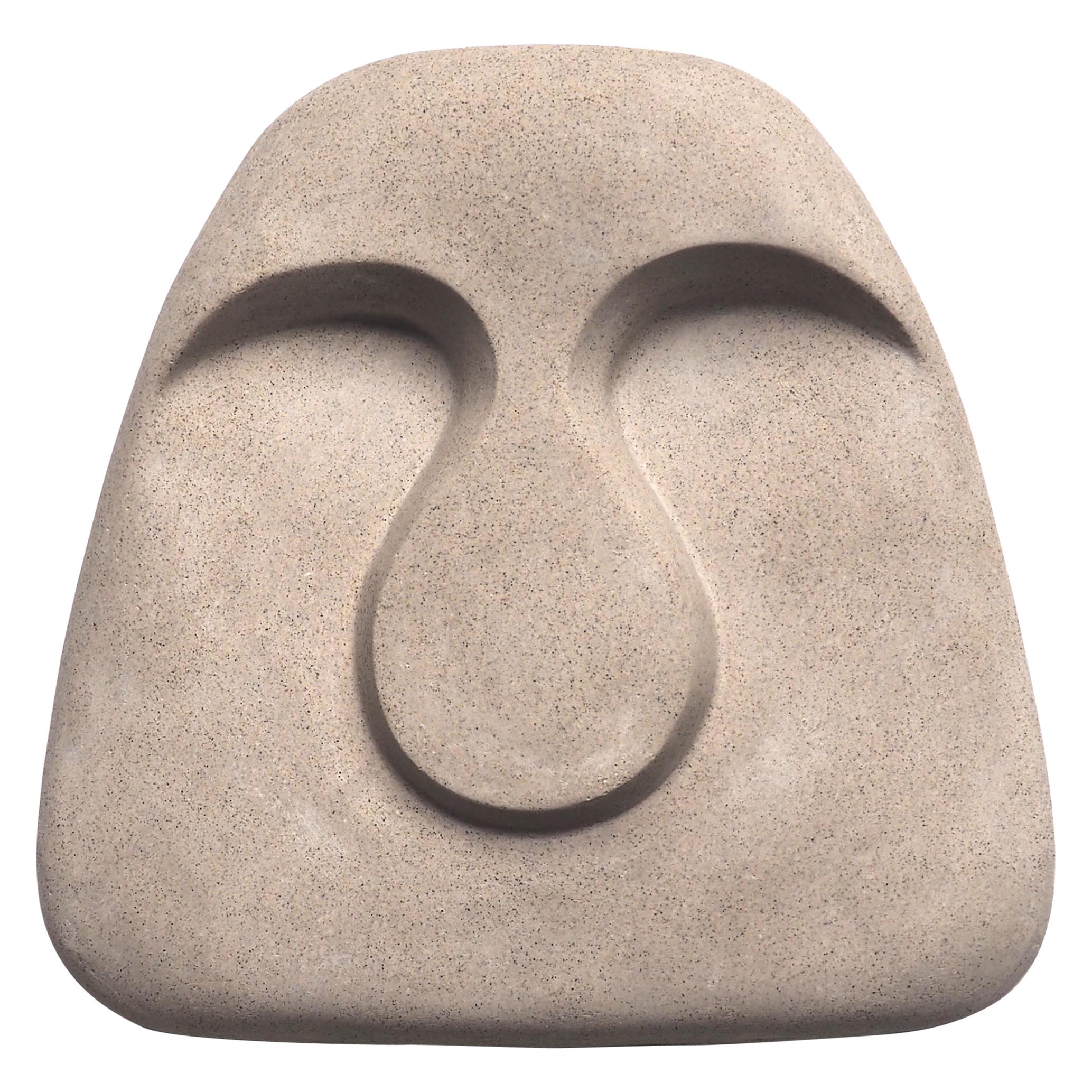 Idoli Mask Plaster Wall Sculpture For Sale