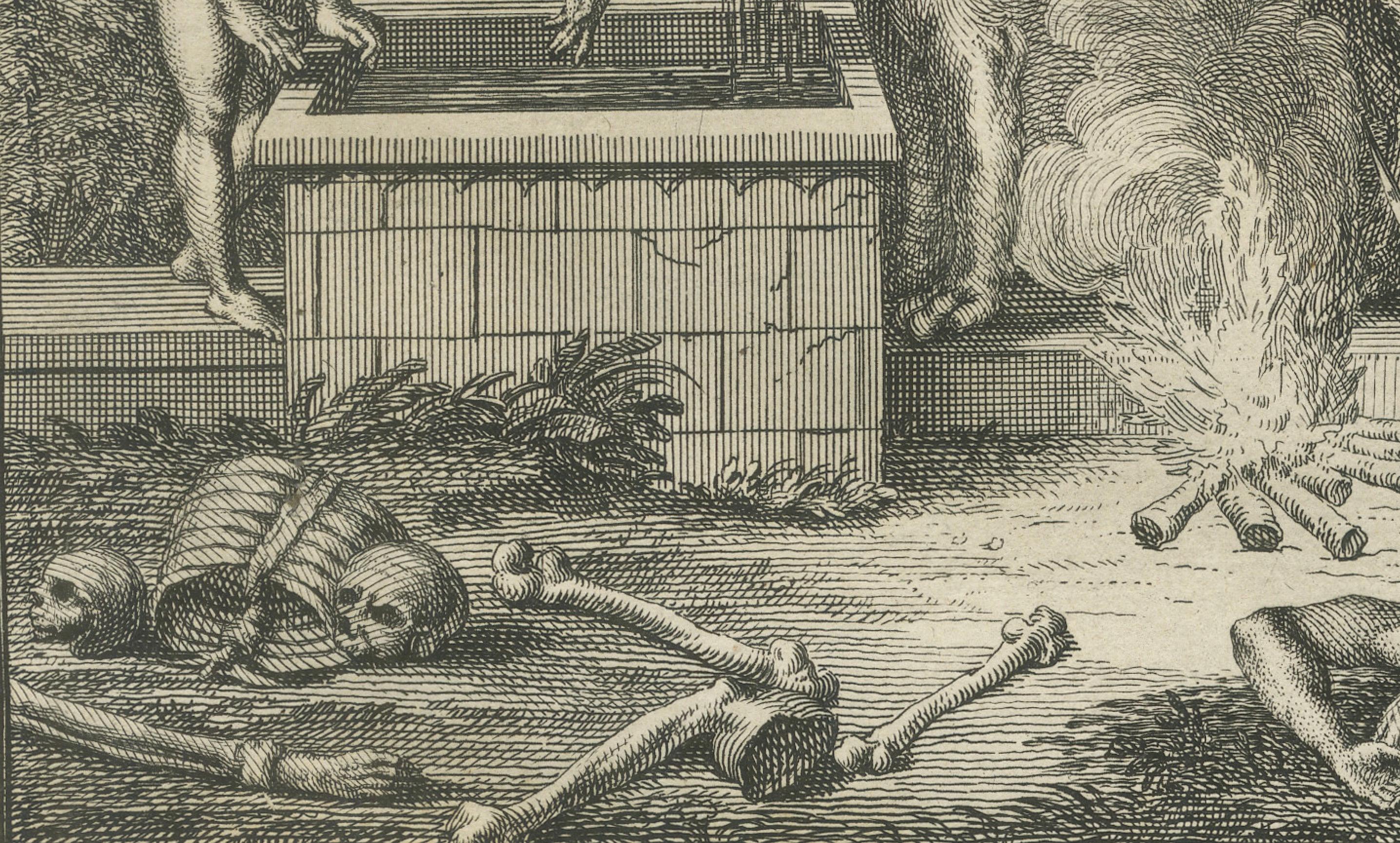 Gravé Les idoles de Campeche, Yucatán et Tabasco dans l'imaginaire des premiers colons, 1734 en vente