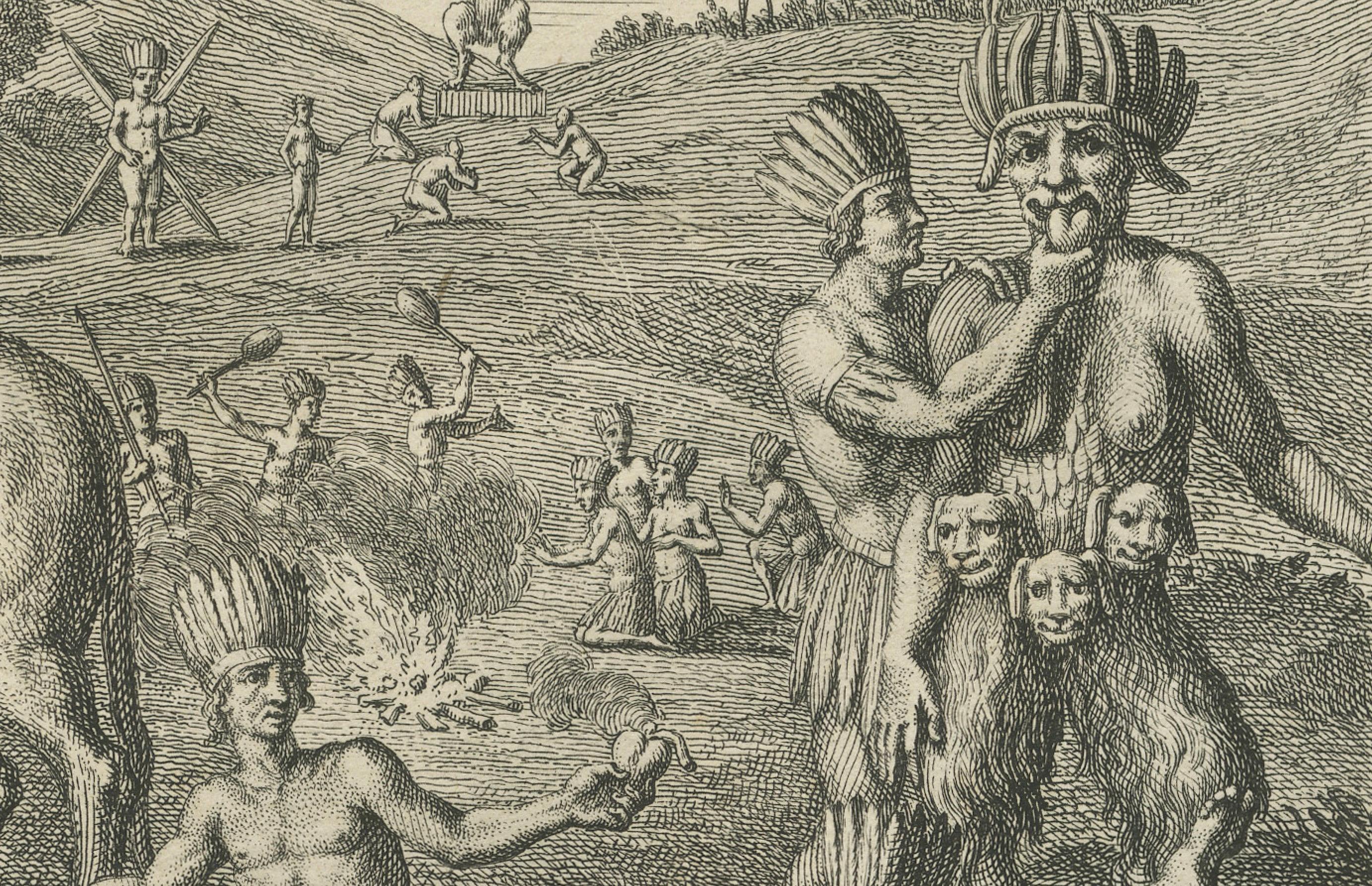 Papier Les idoles de Campeche, Yucatán et Tabasco dans l'imaginaire des premiers colons, 1734 en vente