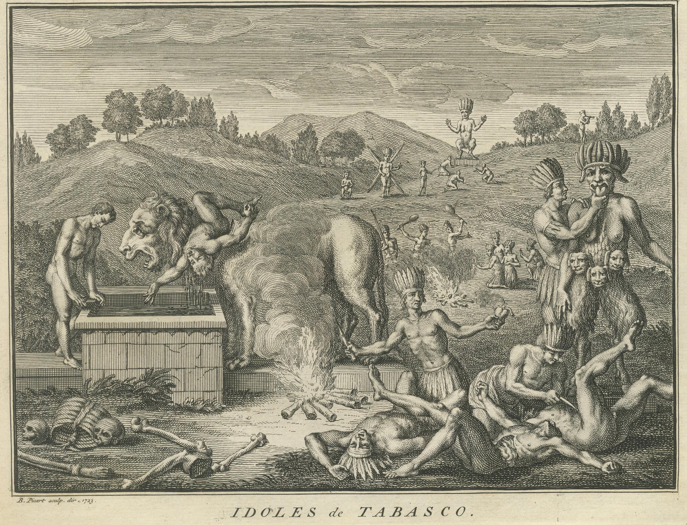 Les idoles de Campeche, Yucatán et Tabasco dans l'imaginaire des premiers colons, 1734 en vente 2