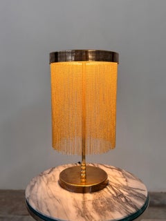 IDRIA-T3 Goldketten-Tischlampe von Jonathan Amar Studio