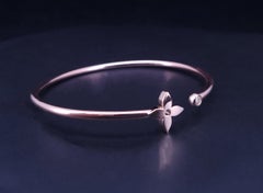Idylle Blossom Twist Bracelet, Rose Gold
