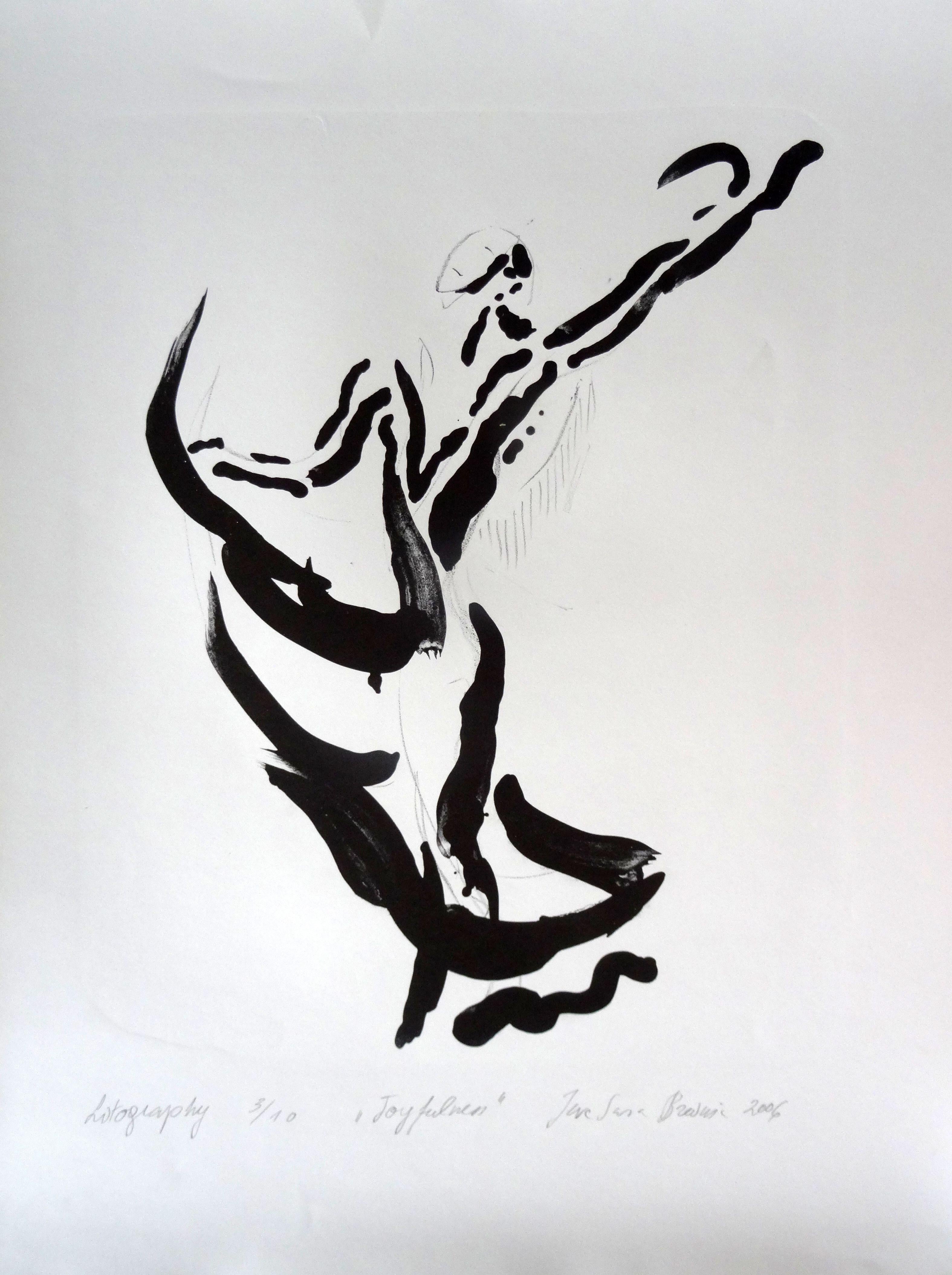Fröhlichkeit. 2006. Papier, Lithografie, 72x54,5 cm