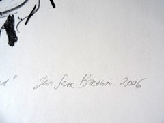 To reach. Flamenco dancer. 2006. 3/10. Paper, lithography, 72x54.5 cm