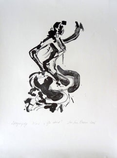 To reach. Flamenco dancer. 2006. 3/10. Paper, lithography, 72x54.5 cm
