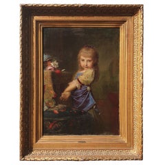 Si Ingomar, The Overturned Vase, signé, fin du 19ème siècle