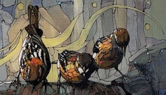 "Great Feast, " (2023) by Ifeoluwa Alade, Original Acrylic Painting