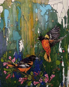 "Playmate" (2023) di Ifeoluwa Alade, Pittura acrilica originale