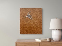 "The Mustard Seed" - Acrylic and Glow in the Dark Painting by Ifeoluwa Alade