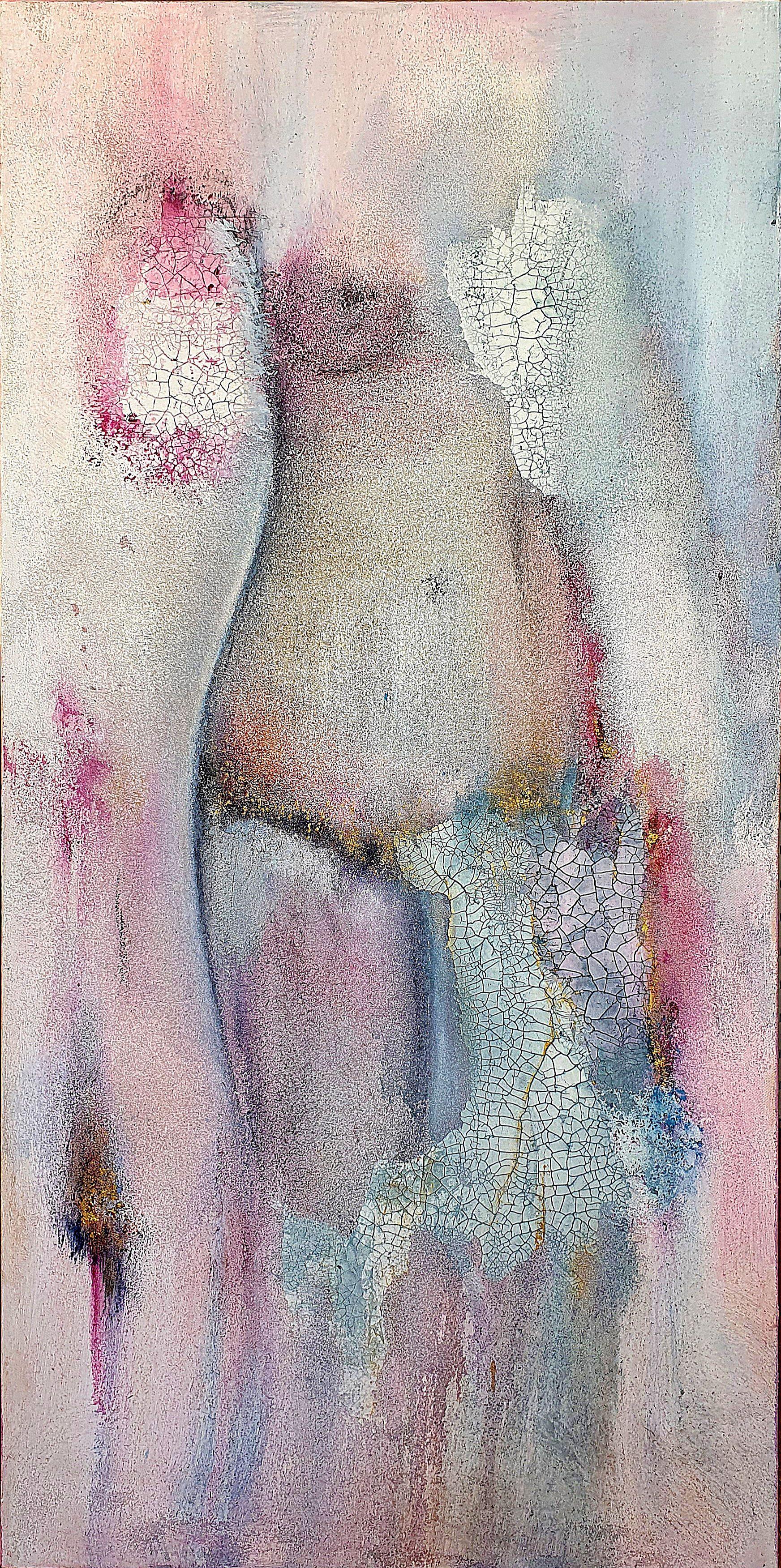 Abstract Painting de Ifigenia christodoulidou - "Puro", Pintura, Acrílico sobre lienzo