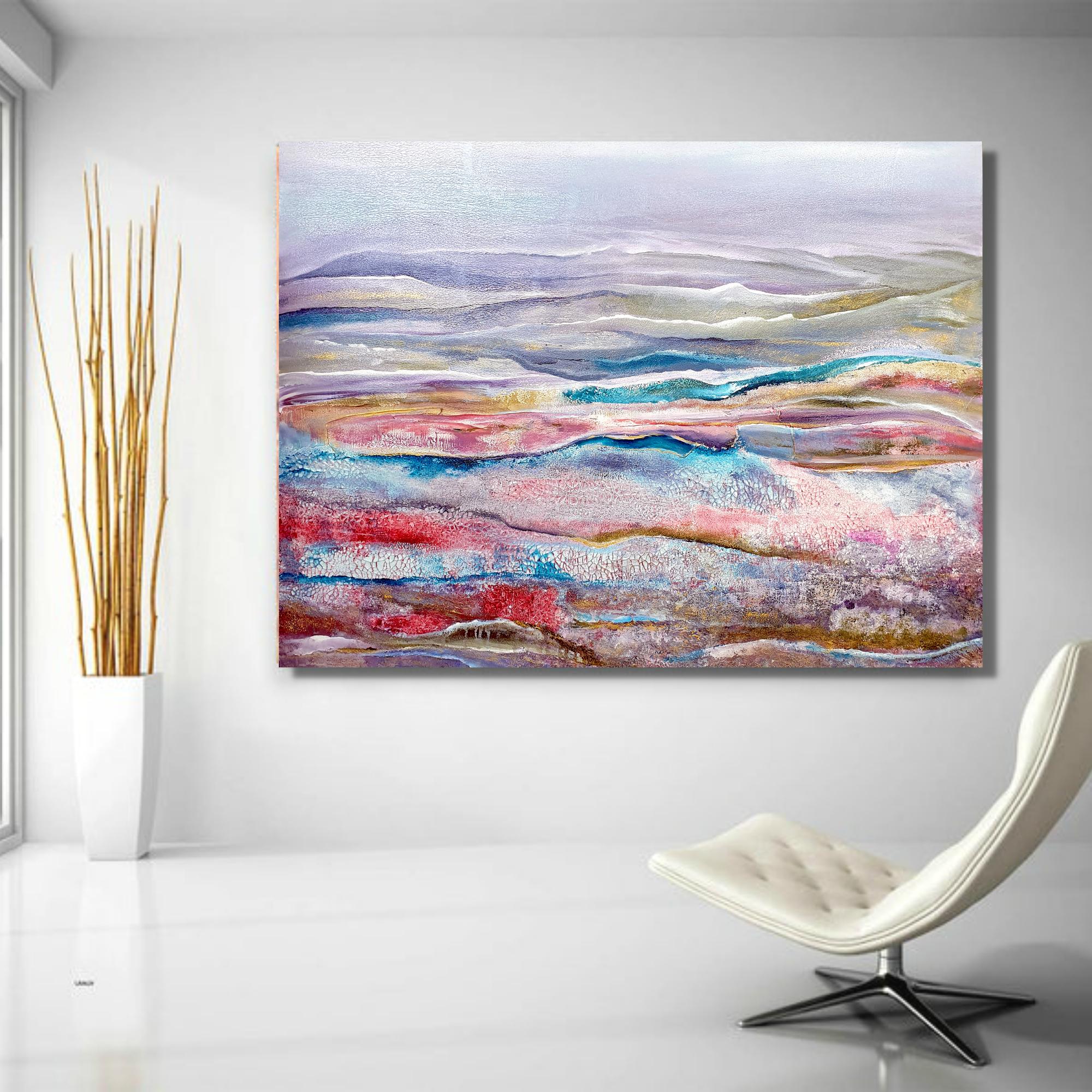 Primavera, Pintura, Acrílico sobre lienzo - Painting de Ifigenia christodoulidou