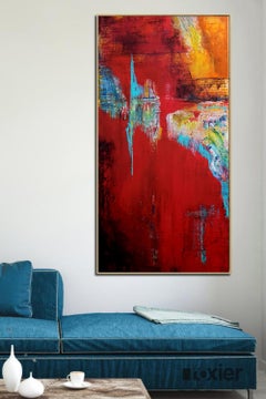 "Unseparable", Painting, Acrylic on Canvas
