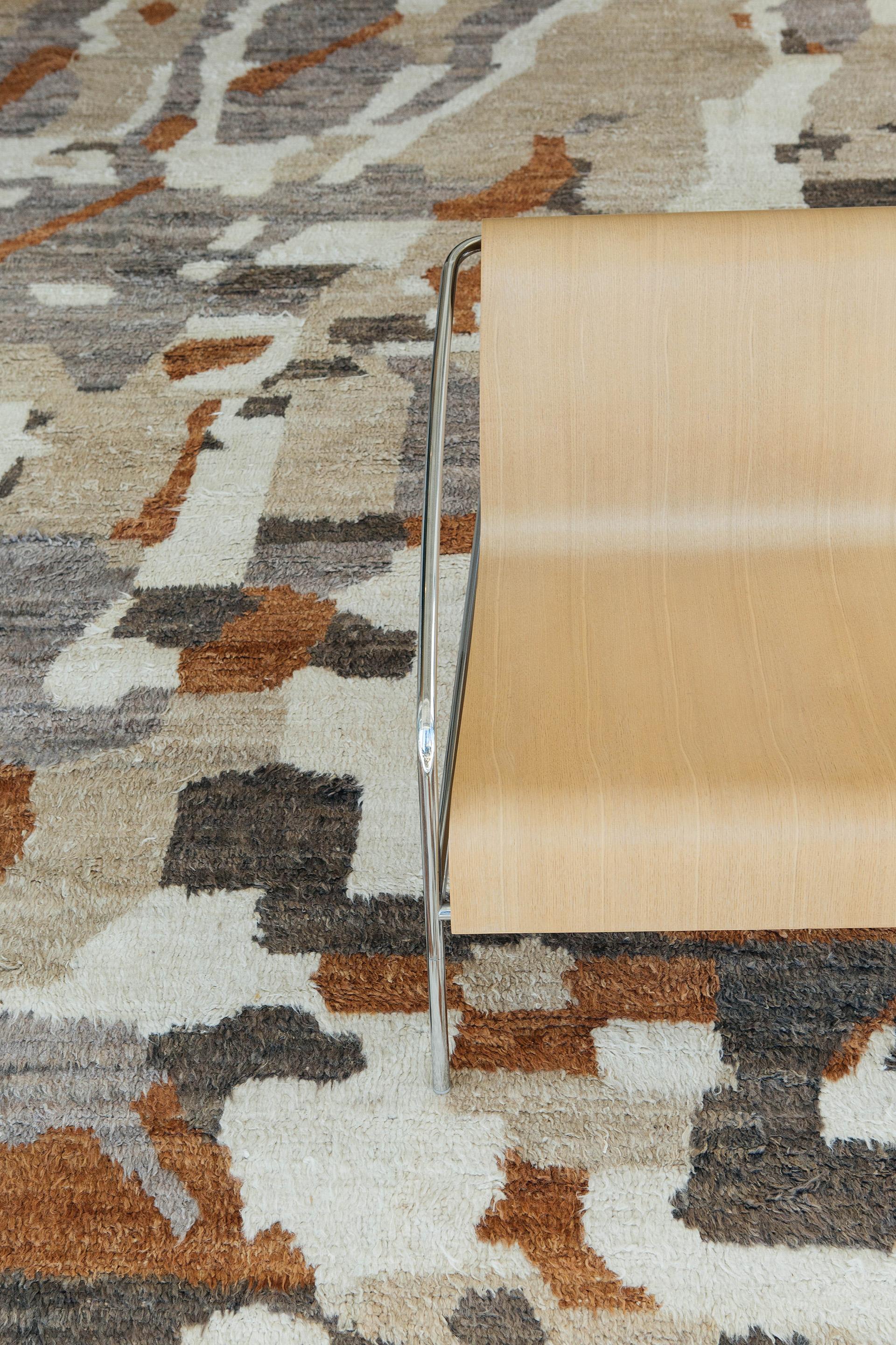 Hand-Knotted Ifrane, Atlas Collection by Mehraban Rugs For Sale