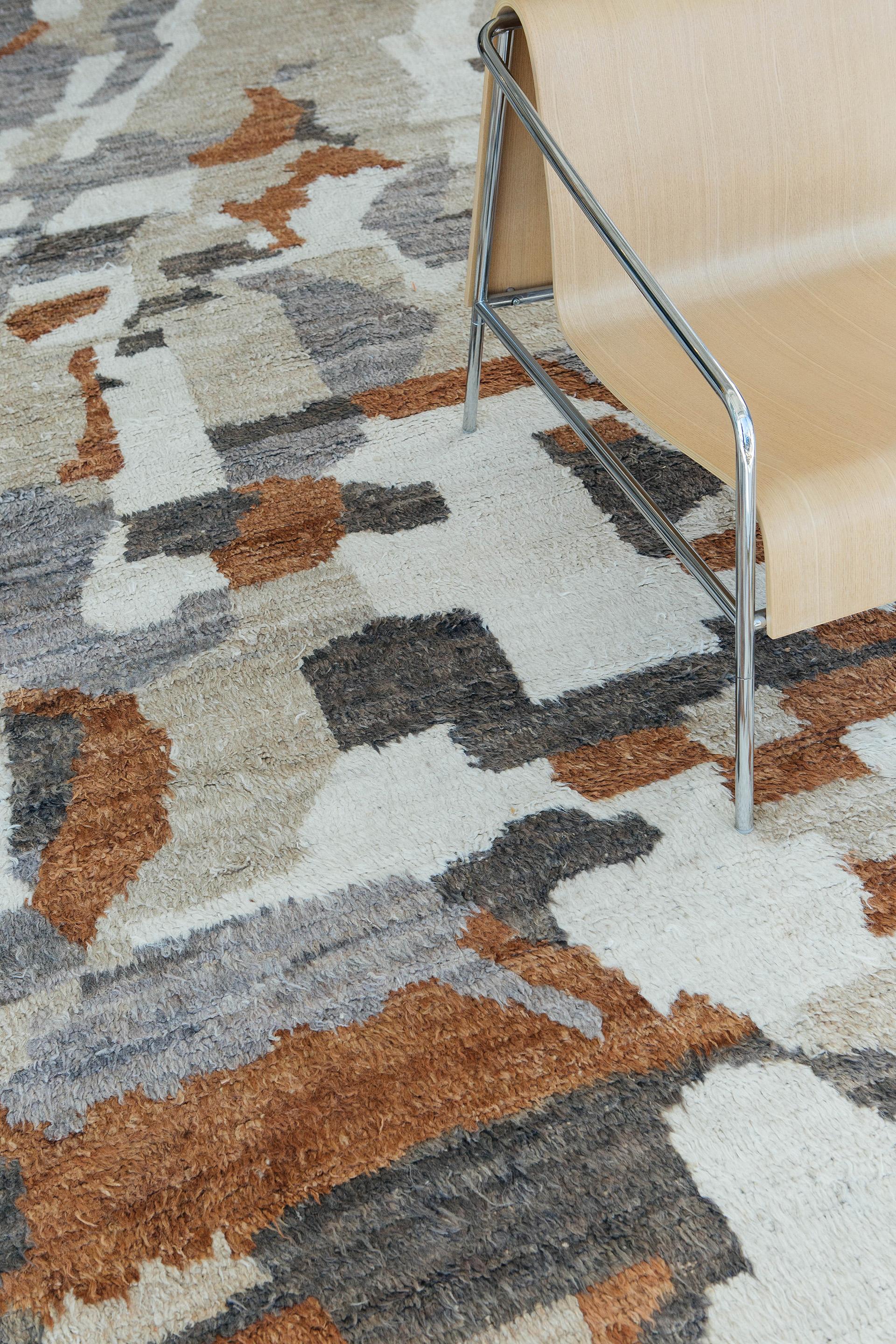 Wool Ifrane, Atlas Collection by Mehraban Rugs For Sale