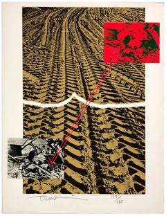 Untitled (from Ten Painters on War and Peace), hand signed lithograph