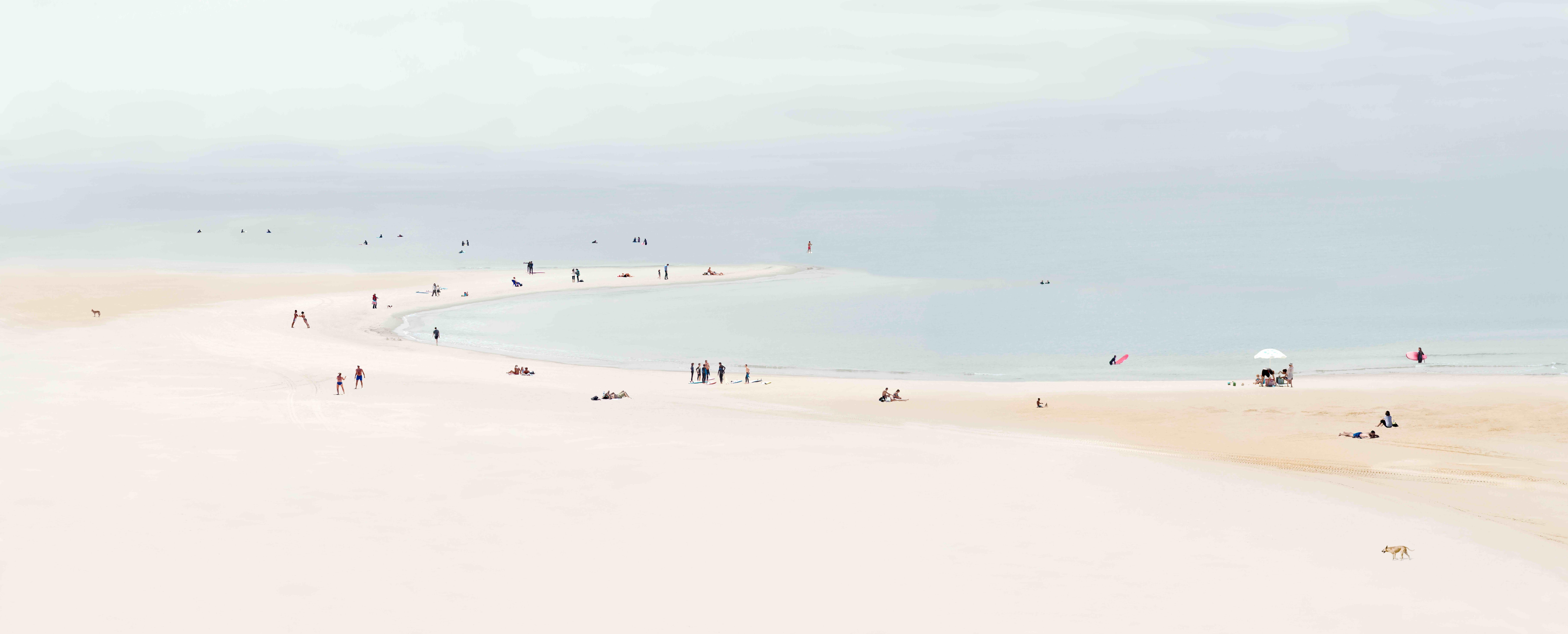 Igal Pardo Color Photograph - Beachscape 02 - beach scene photography