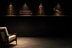 Igbo Iron Currency Knife — Sculptural Trade Form, Southeastern Nigeria, 1900