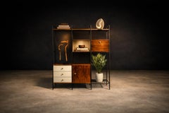 Igbo Iron Currency Knife Sculpture on Custom Platform, Nigeria, 1890-1920s