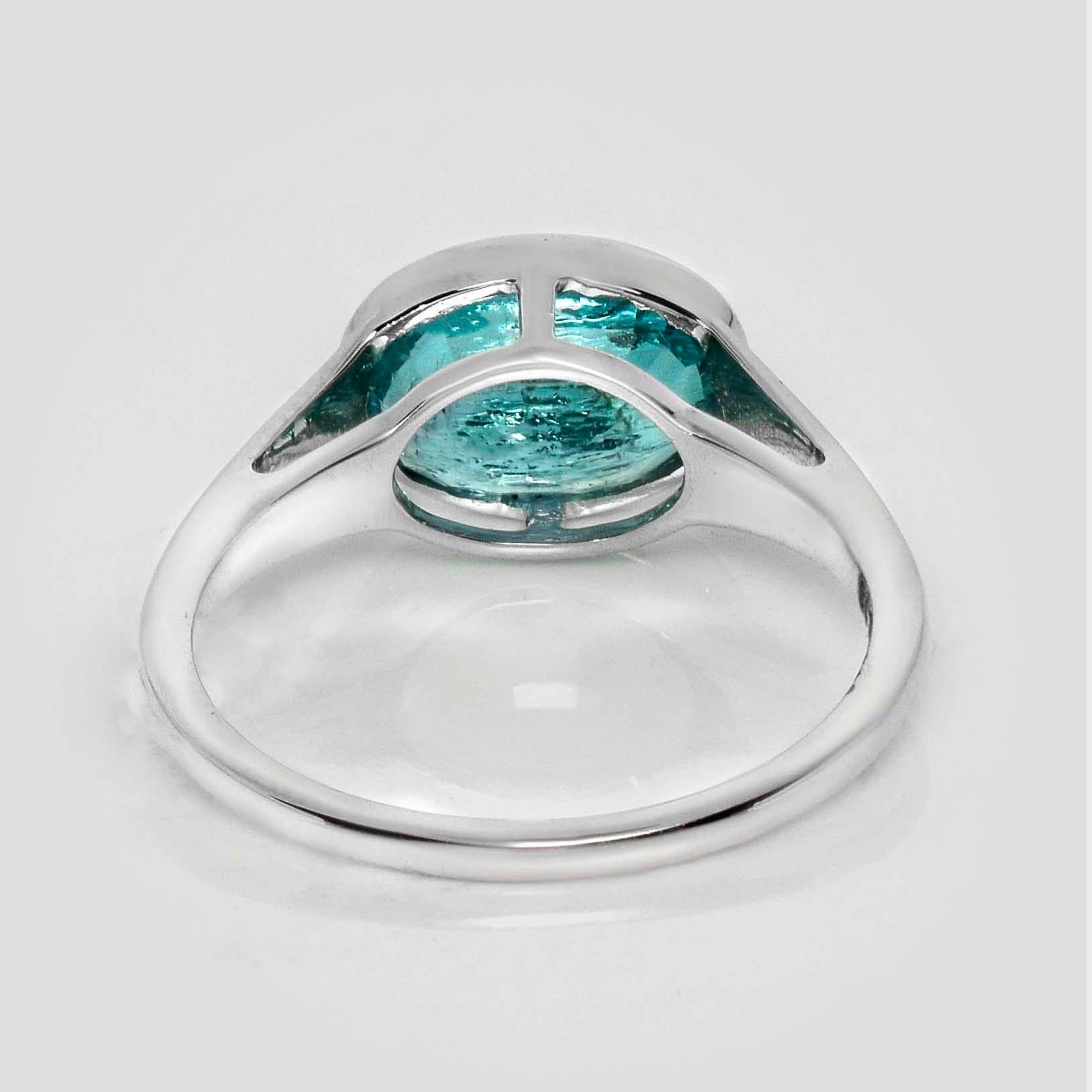 IGI 14K 2.13 Ct Natural Emerald Antique Engagement Ring For Sale 1