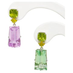Sapphire Drop Earrings