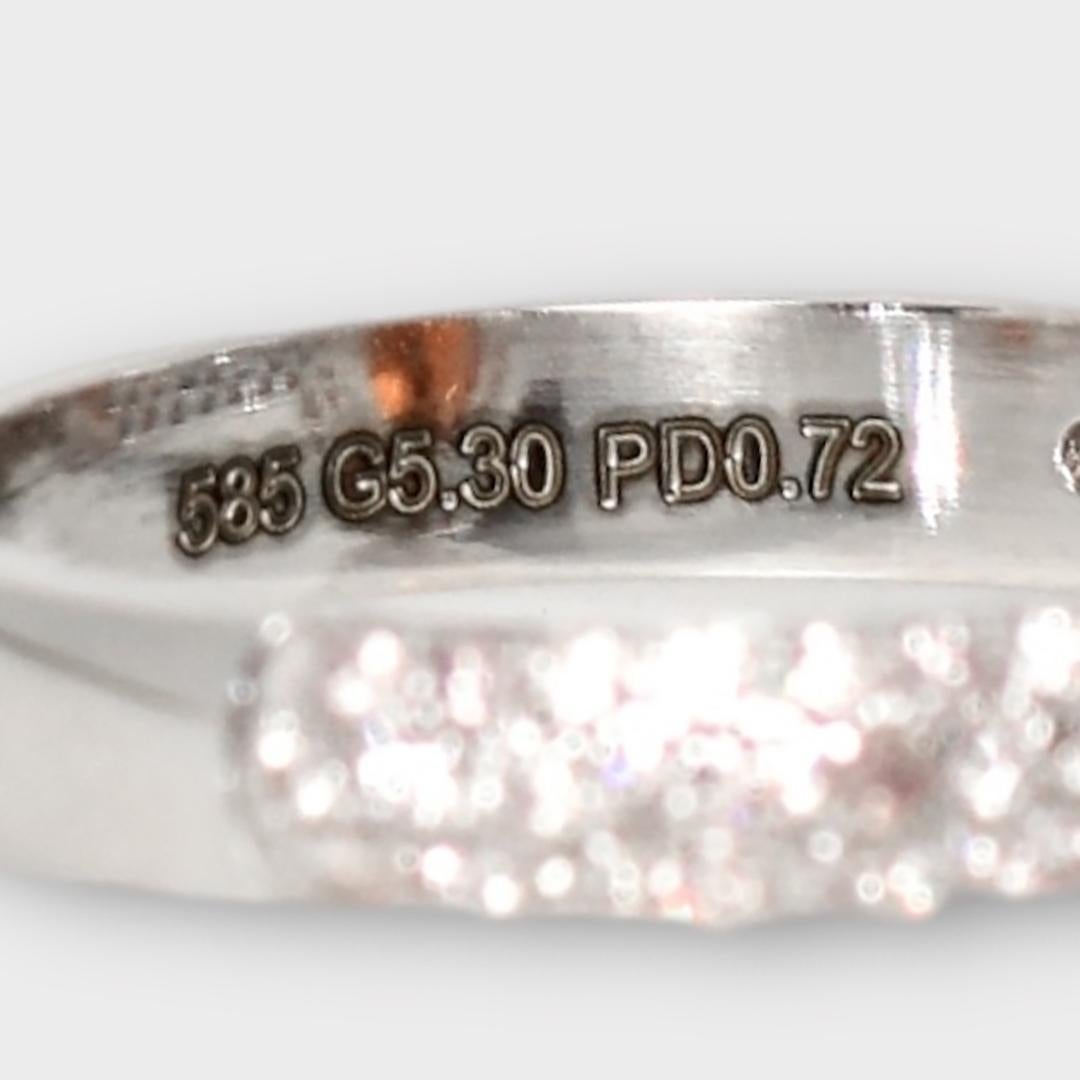 IGI 14K 5,30 Karat Fanta Granat&Diamanten Antiker Verlobungsring im Art-déco-Stil 3