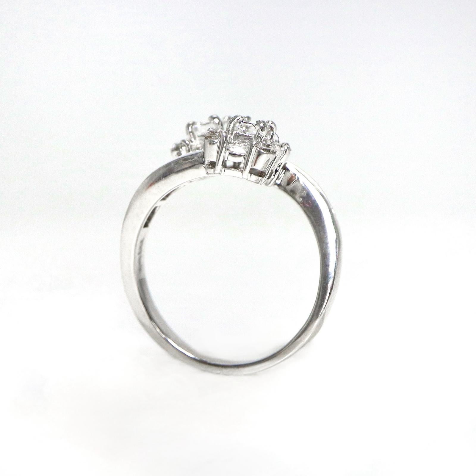 IGI 18K 1.13 Ct FG VS Diamante Natural Antiguo Anillo de Compromiso Art Decó Corte baguette en venta