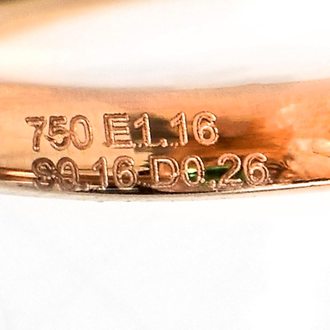 IGI 18K 1.16 ct Zambia Vivid Green Emerald&Diamonds Engagement Ring im Angebot 2