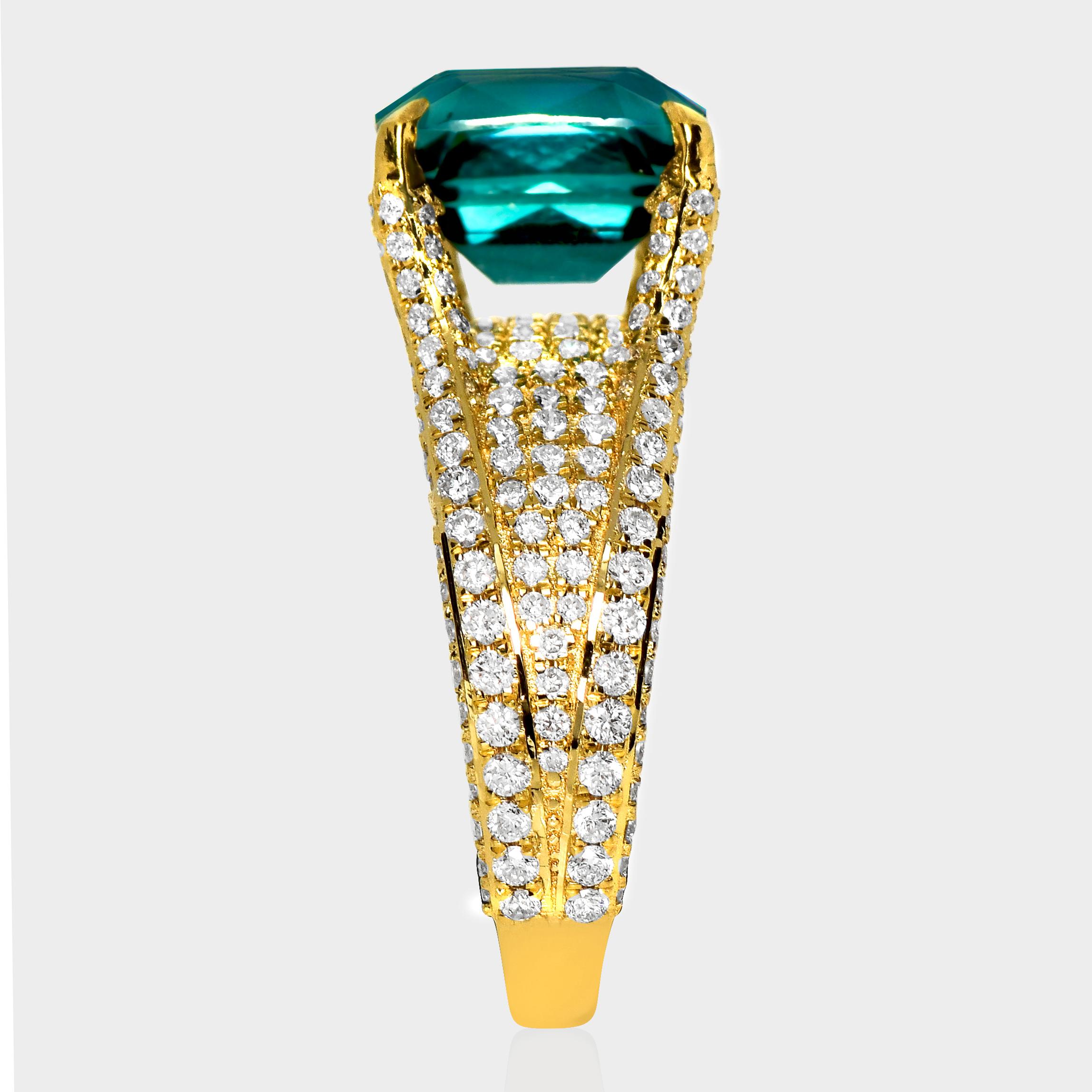 IGI 18K 3,46 ct  Anello di fidanzamento antico Greene & Greene & Greene & Diamonds, Nature In condizioni Nuovo in vendita a Kaohsiung City, TW