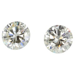 IGI 2.12 ct + 2.12 ct Diamond Duet VS1 - Very Light Yellow 4.24 ct Twin Pair