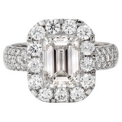 IGI 3.27 CT CVD Lab-grown Diamond Engagement Ring