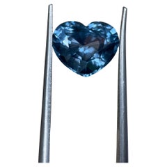 IGI 3.46Ct Greyish Blue Spinel-Flawless, sparkle & Precision Cut(10.0x8.4x5.7mm)