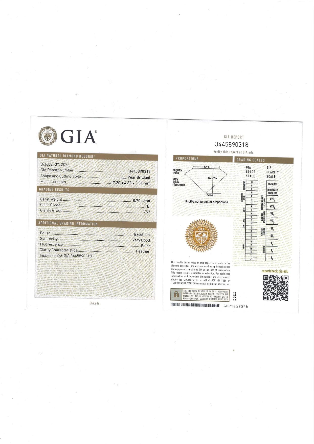 IGI and GIA Certified 13 Carat Pear Cut Green Emerald Diamond Earrings For Sale 3