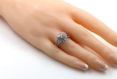 IGI Certified 0.47 Carat Heart Shape Diamond Solitaire Ring in 18K White Gold