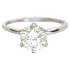 IGI Certified 0.50ct Natural Diamond Solitaire Ring -18K solid White Gold