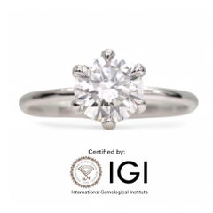 IGI Certified 0.55ct Natural Diamond Engagement Ring in 18K